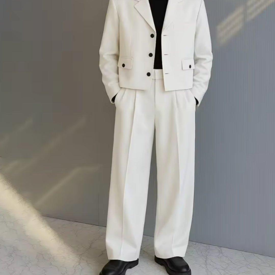 TRAJE MILANO-Conjunto corto elegante para hombre