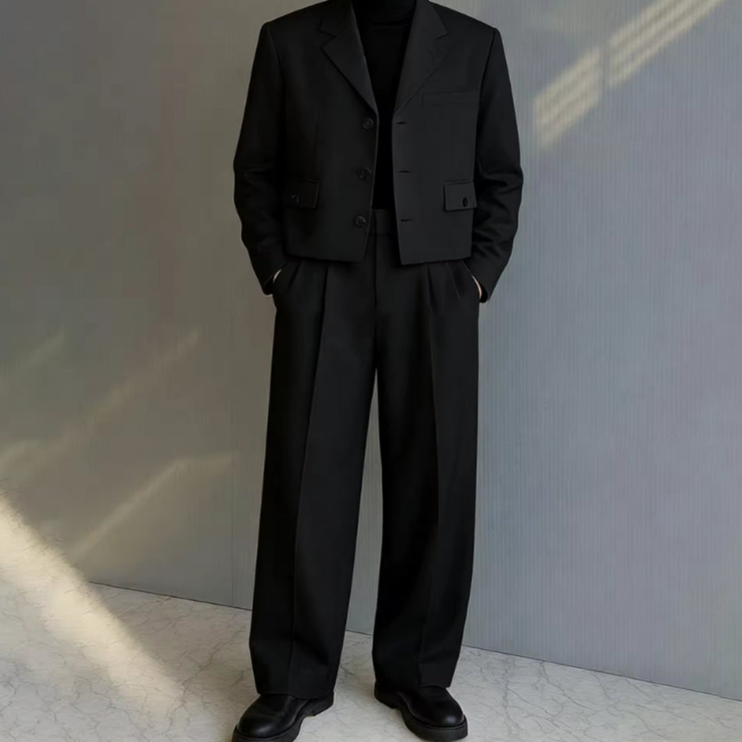 TRAJE MILANO-Conjunto corto elegante para hombre