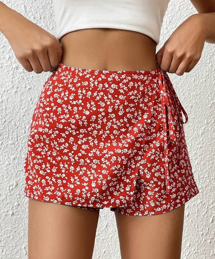 FALDA SHORT ESTAMPADA