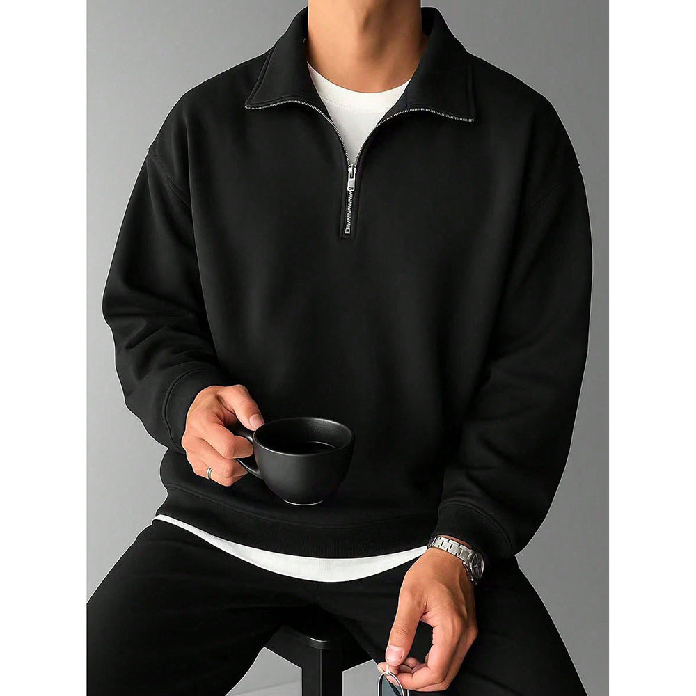 SUDADERA CON CREMALLERA