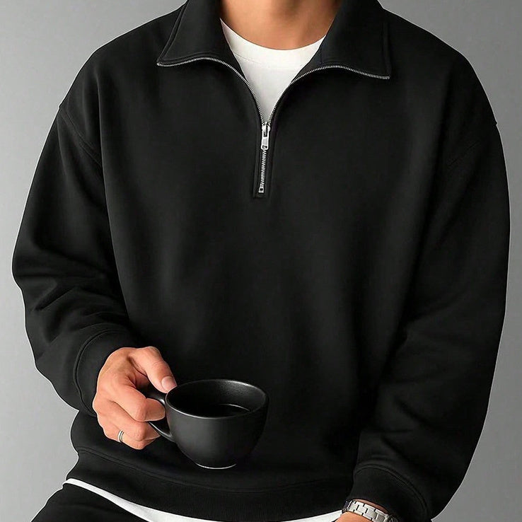 SUDADERA CON CREMALLERA