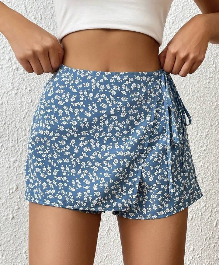 FALDA SHORT ESTAMPADA
